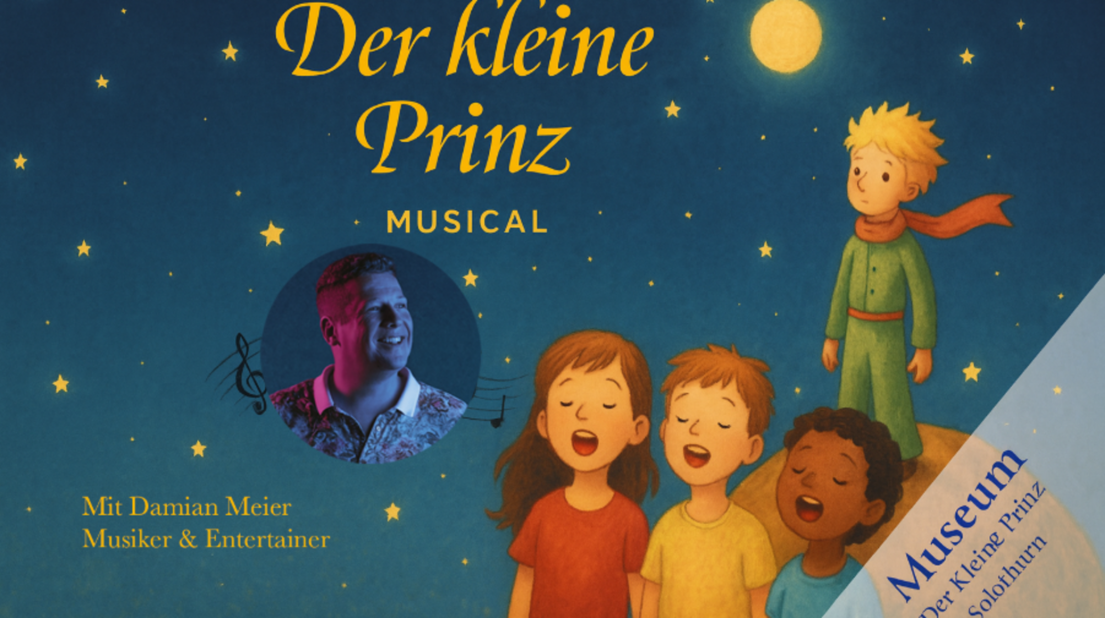 Musical workshop «Le Petit Prince» for children from 3rd to 7th grade